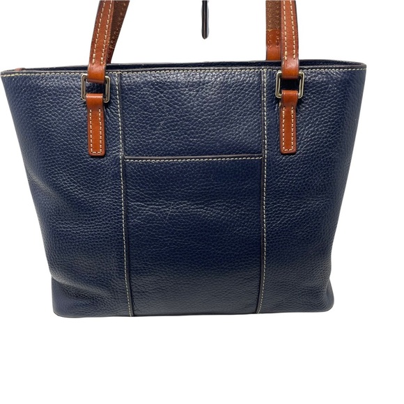 Dooney & Bourke Pebble Grain Leather Midnight Blue Lexington Purse - Picture 5 of 14